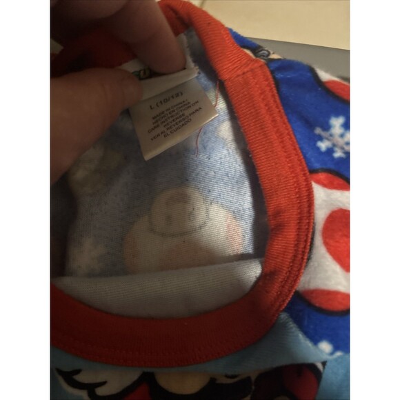 Super Mario Bros Kids 2pc Pajama Set, Medium 10/12 - Picture 3 of 4